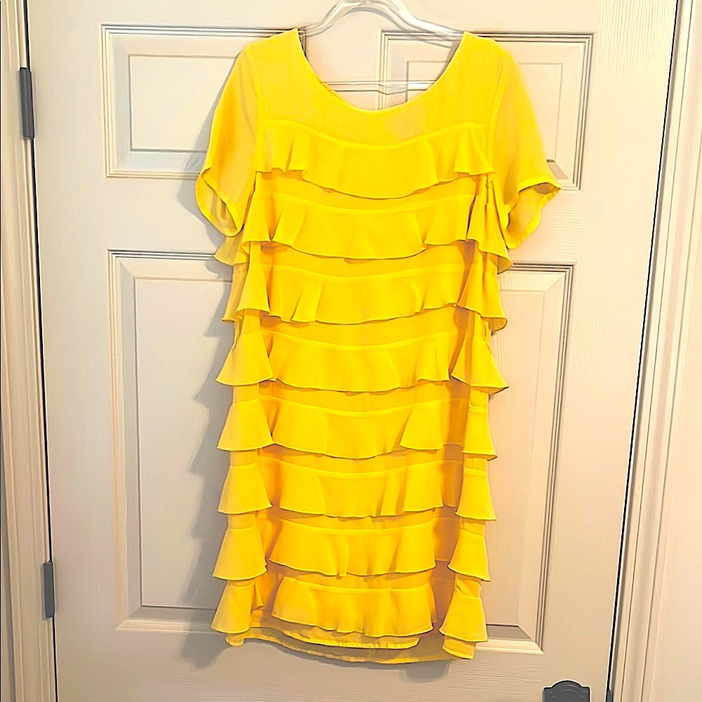 H&M YELLOW PARTY DRESS💛